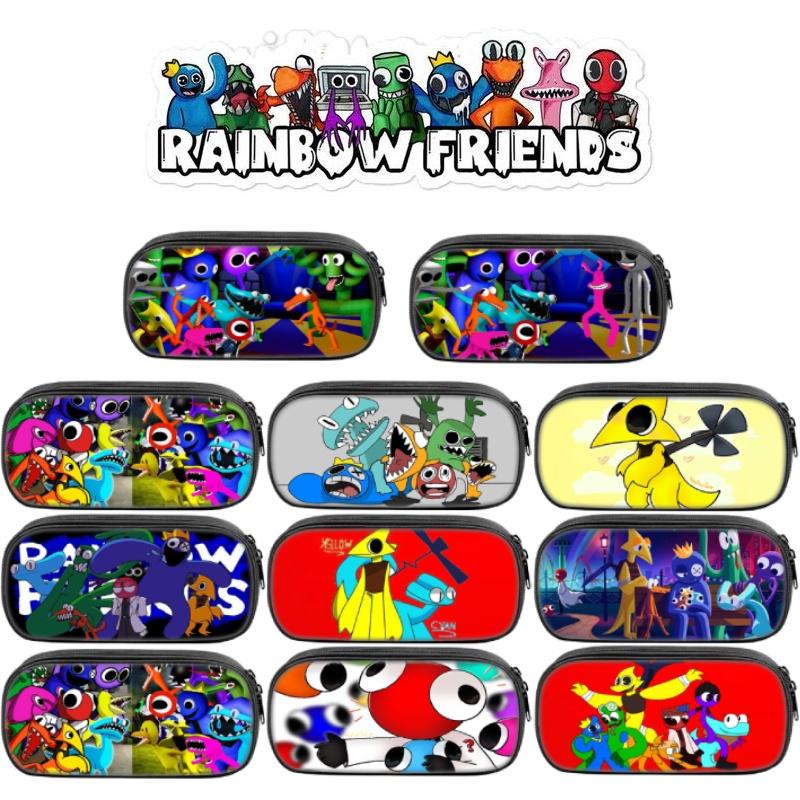 Friends Rainbow Pencil Case Large Capacity Stationery School Bag Student Kids
