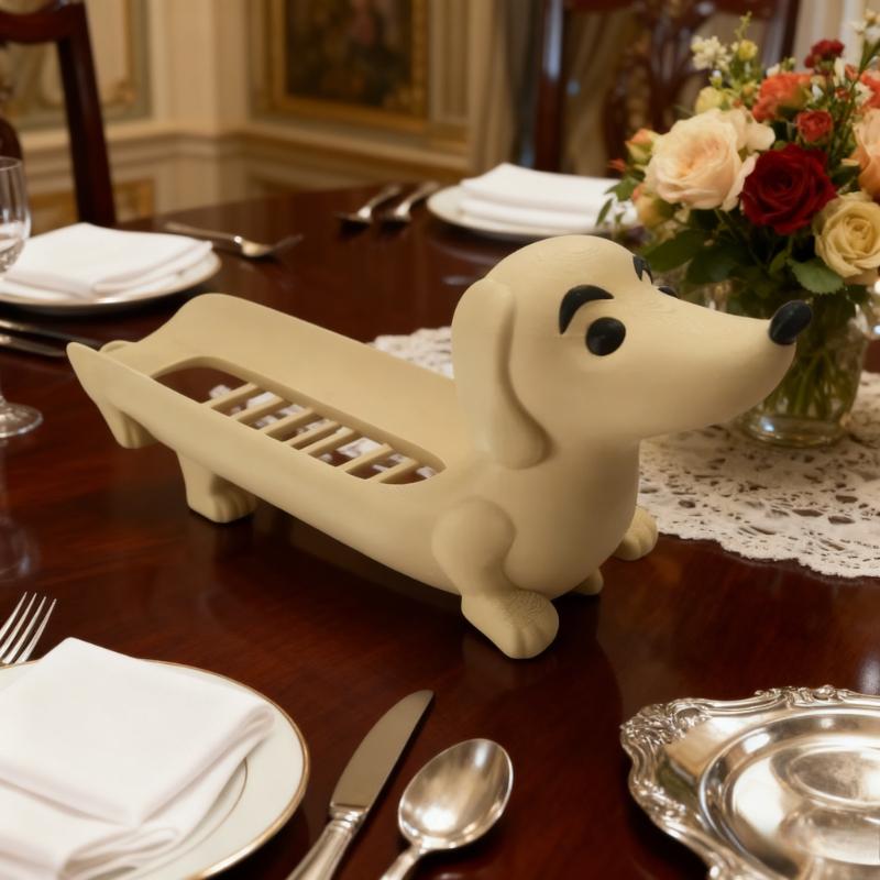 Interesting Dachshunds Puppies Cute Environmentally Friendly Trays Sandwiches Kitchen Plates Decorations