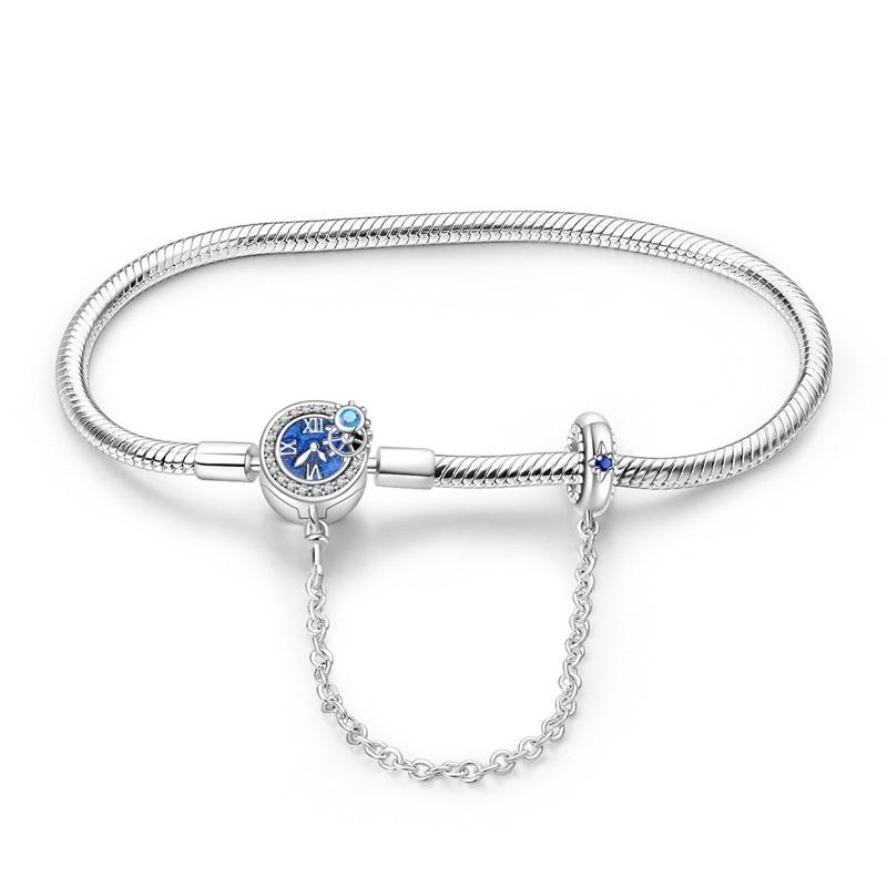 

Springtime Bracelets copper 1720CM Earth Star Shape Flowers Butterfly Magritte Heart Authentic Bracelets Compatible With Do It Yourself Charm Bead Ch 17cm