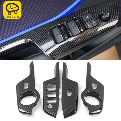 Car Accessories for Toyota C-HR CHR AX10 2016-2022 Window Control Panel Lift Button Trim Sticker Cover Frame