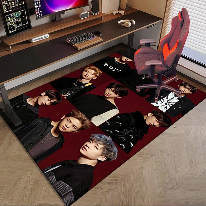 Kpop Stray  Carpet, Chair Rug,Rug for Office Bedroom living rooms, Doormat decor Fan Gift Christmas Gift