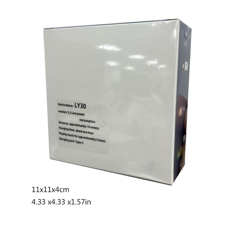 LY30 Wireless Earbuds Touch Control With Colorful LED Display Intelligent Noise Reduction Comfortable Earphones