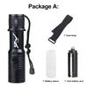Scuba Diving Flashlight IPX7 Waterproof Grade Professional 200M Underwater Torch Lamp Dive Lantern LED Submarine Safety Light