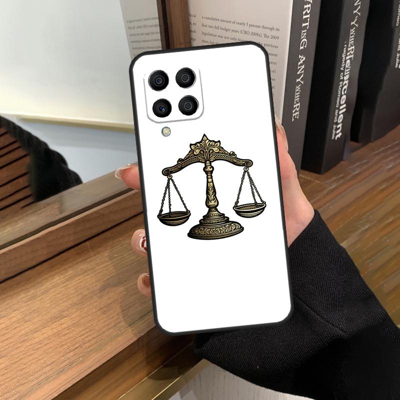 Law Lawyer Judge Justice Case For Samsung Galaxy M13 M53 M51 M31 M11 M14 M34 M54 M12 M32 M52 M16 M36 M56 M15 M35 M55