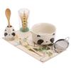 1-8PCS Cute Cat Matcha Tea Set Whisk Stand Tea Ceremony Matcha Bowl Grinder Brushes Tea Tools Holder Tea-making Accessories