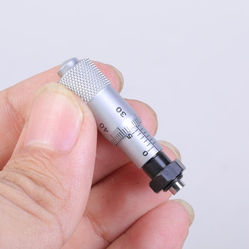 Präzisions-Mikrometerschraube Messwerkzeug 0-6,5 Kohlenstoffstahl Mikrometerschraube Maschinenbauwerkzeug für Ingenieure