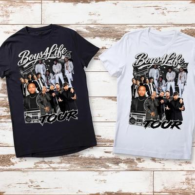B2K Boys 4 Life Tour TShirt 90s RampB Concert Fan ApparelPretty RickY B5 Bow Unisex T-Shirt