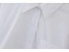 2024 Spring Women's White Lapel Short Shirt with Belt-Decorated Windbreaker Fabric