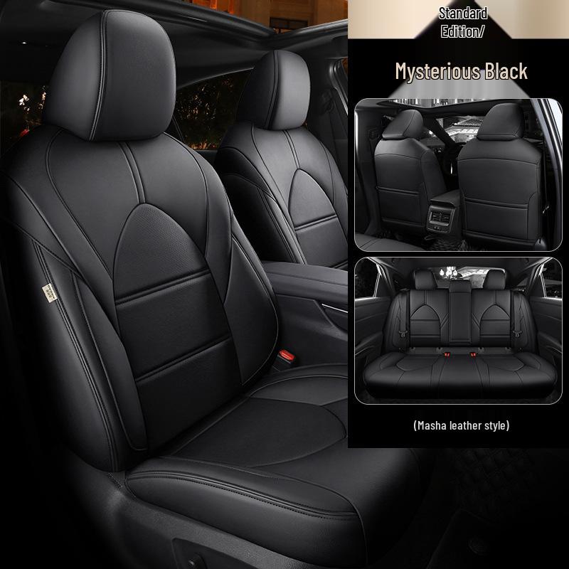 Universal Genuine Leather All-Season Car Seat Cover for Five-Seat Models