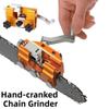 Chain Grinder Hand-cranked Chain Grinder Quick Sharpening Chain Sharpener  Garden Power Tools
