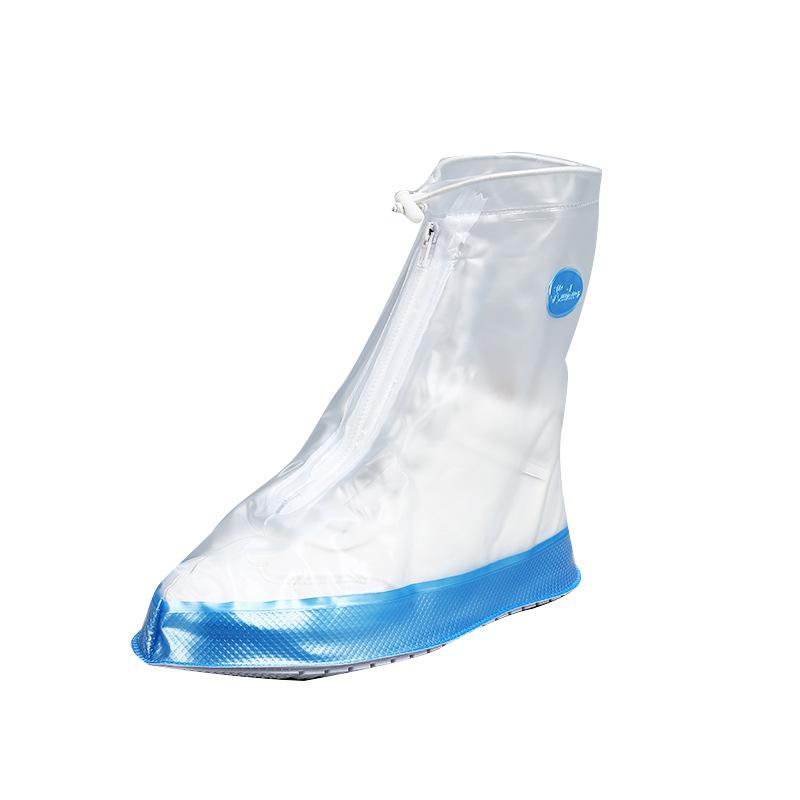 Outer wear size protective shoe cover Men's and women's shoe cover Waterproof shoe cover Non-slip thickened wear-resistant shoe rain-proof shoe cover