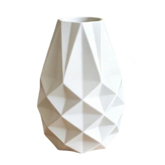 

3D Printed Boho Flower Vase Geometric Shape Modern Minimalist Decorative Vase for Living Room Entryway Coffee Table Home Decor