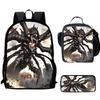 Monster No. 8 Schoolbag Multi-Functional Cross-Border Backpack