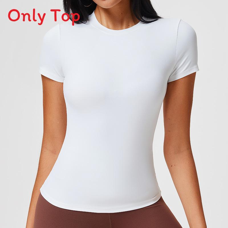 Womens Slim Fit Breathable Nylon Running T Shirt For Yoga And Fitness Exercise