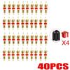 1/100pcs Copper Valve Core Car Motorcycle Bike Tire Valve Core Vacuum Tyre Valve Stems Core Remover Bicycle Auto Accessories