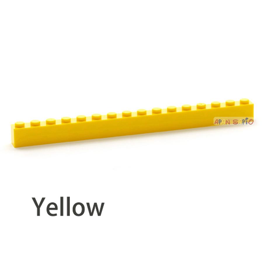 50PCS 1x16 Dots DIY Building Blocks Thick Figures Bricks Educational Creative Size Compatible With Brands Toys for Children 2465