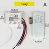 Digital Remote Control Light Switch Wireless On Off Switch For Light Bulb Chandelier 220V Rf433 1/2/3/4 Ways