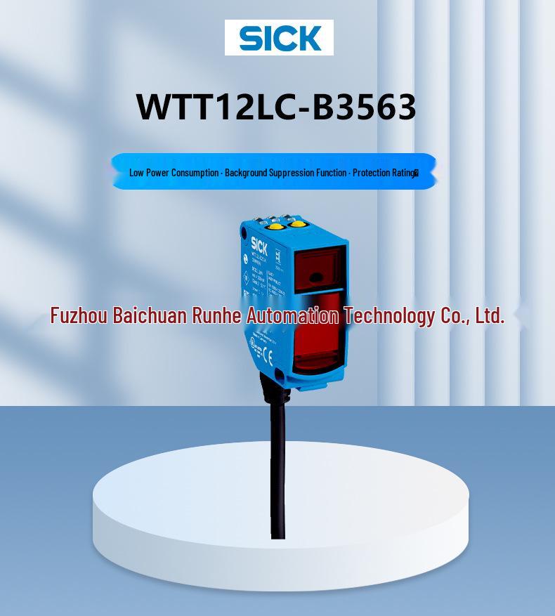 Brand New Sick Sensor WTT12LC-B3563 Multi-Task Photoelectric Switch 1090607 Available.