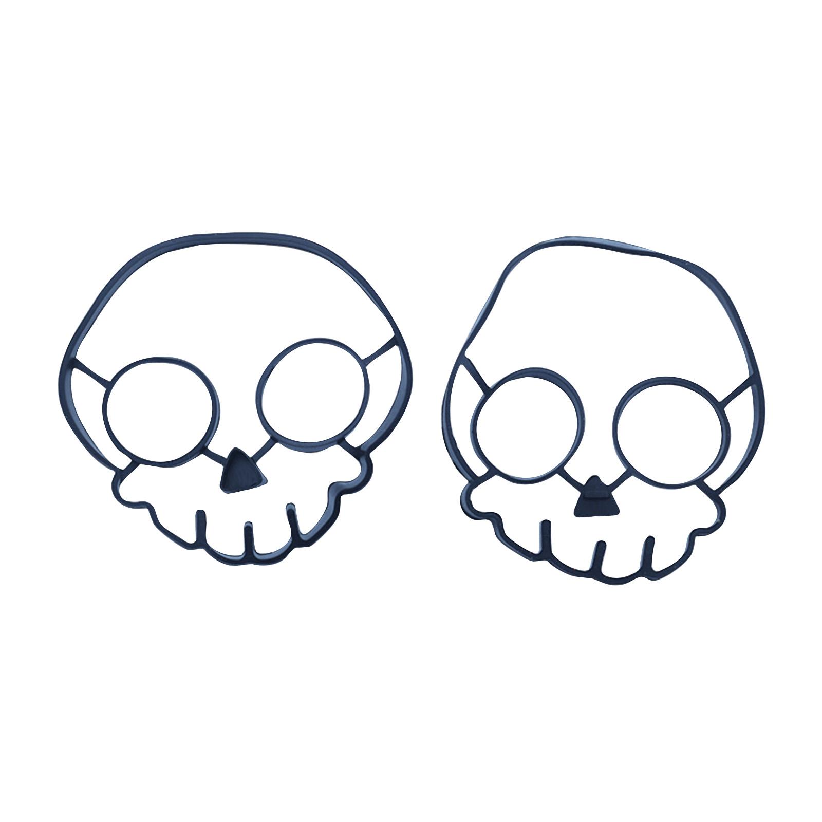 

Забавная форма для яиц на Хэллоуин, форма для жарки на сковороде, простая в использовании форма для блинов, кухонный инструмент, идеально подходит для украшения хэллоуинского завтрака One Size