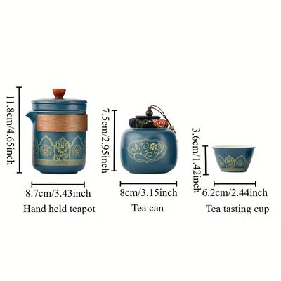 Travel Tea Set Convenient Kung Fu Tea Set Wholesale Chinese Kung Fu Quick Cup Holiday Outdoor Camping Fire Boiling