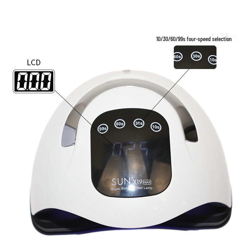 320W UV Nail Curing Lamp with Smart Sensor for Gel Polish - Quick Dry Nail Salon Phototherapy Lamp