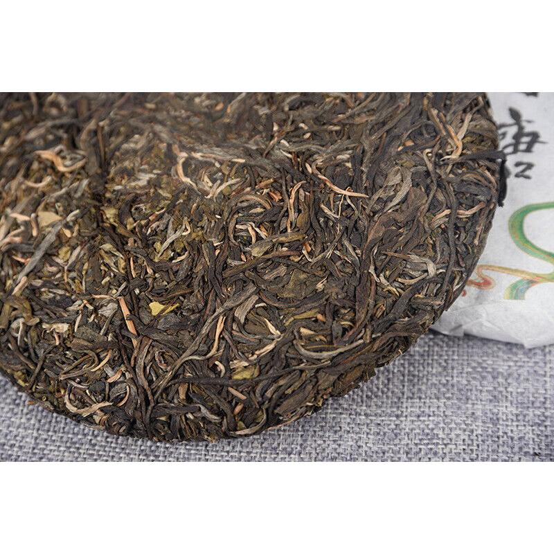 357g Organic Green Tea Yiwu Spring Tea Yunnan Cake Tea Beneficial Health Tea
