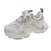 Spring Breathable Mesh Platform Sports Shoes Women's Chunky Sneakers Woman Thick Sole Fashion Lace Up Casual Shoes