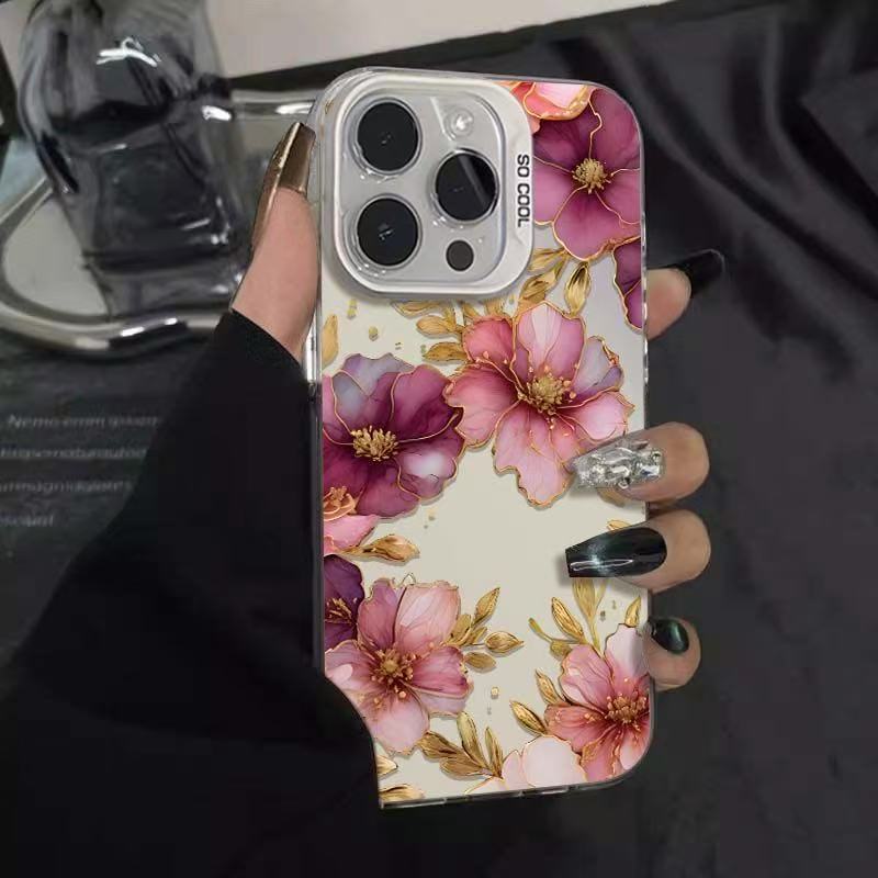 New Flower for Iphone16 Mobile Phone Case Apple 15promax/14 Personality 13pro12 Japan and Korea 11xr