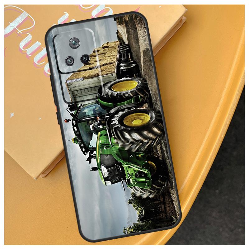 Farm Vehicle Tractor Case For POCO F5 X3 X4 X5 Pro F4 GT F3 M4 M5 M5s Cover For Xiaomi 12T Pro 11T 11 12 13 Lite