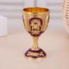 European Style Wine Glass Classic Metal White Wine Cup New Goblet  Family Friend Neighbor Gift