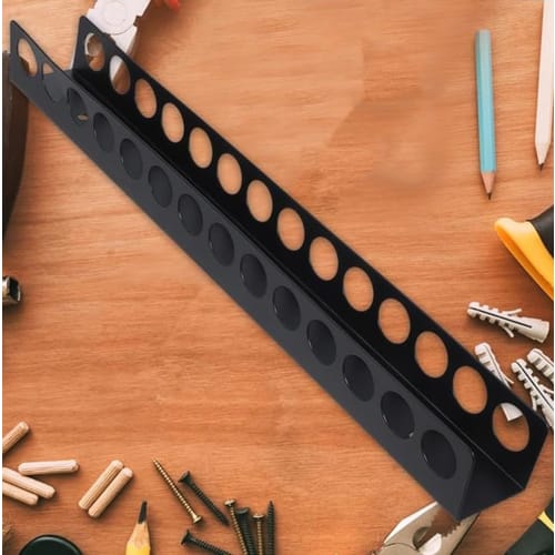 DIFEIUKI Screwdriver Holder Rack, Wall-Mounted Tool Holder, Screwdriver Organizer, Space-Saving, Garage, Hex Wrench Storage, Factory Workshop, Home Wo