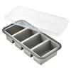 Large Ice Cube Freezer Molds-Soup,Silicone Freezer Tray with Lid Sauce,leftovers,Homemade Meal Prep Freezing Storage Containers