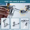 99% Universal 1080° Rotary Extender Faucet Splash Head Aerator Plastic for Kitchen Washbasin Tap Bubbler Nozzle Robotic Arm