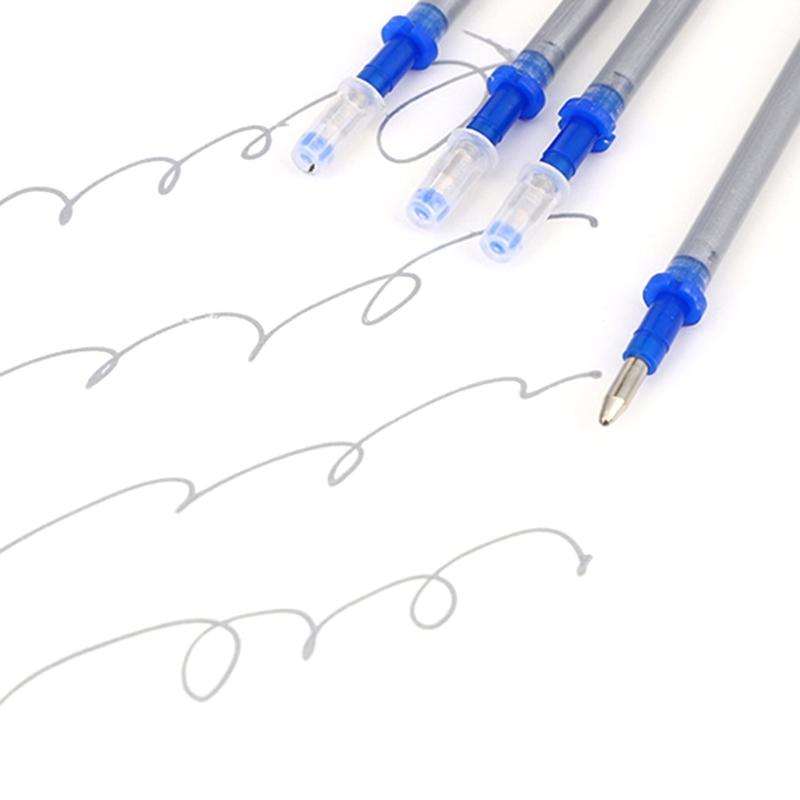 100x/Set Erasable Silver Fabric Markers Mercury-Silver Fabric Pencil Refills