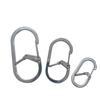 304 Stainless Steel Multi-functional Keychain Carabiner and Spring Buckle