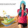 Super Saugfähiges Hoodie Kühlhandtuch Sporthandtuch Fitnessstudio Reise Camping Schwimmen Yoga Sport