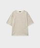 Baniswimeonteu Stripe Overfit Tee_Ivory