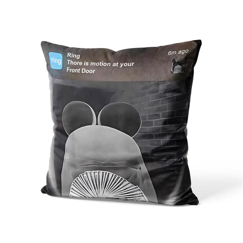 Gaslight Gatekeep Girlboss Thore is Motion at Your Front Door Throw Pillow Covers Cushion Cases Pillowcases 45cm x 45cm