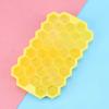 37 Cavity Honeycomb Ice Cube Trays Mold Reusable Silicone Ice Cube Mold BPA Free Ice Cream Maker with Lids DIY Popsicle Mold