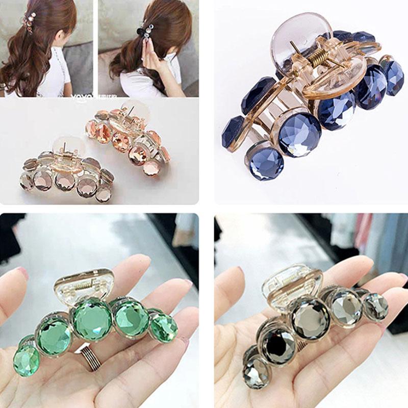 Large Hair Clip Flower Clip for Hair Clamps Ladies Claw Clip Barrette Buckle for Hairpins Crab for A Woman Japanese Accessories