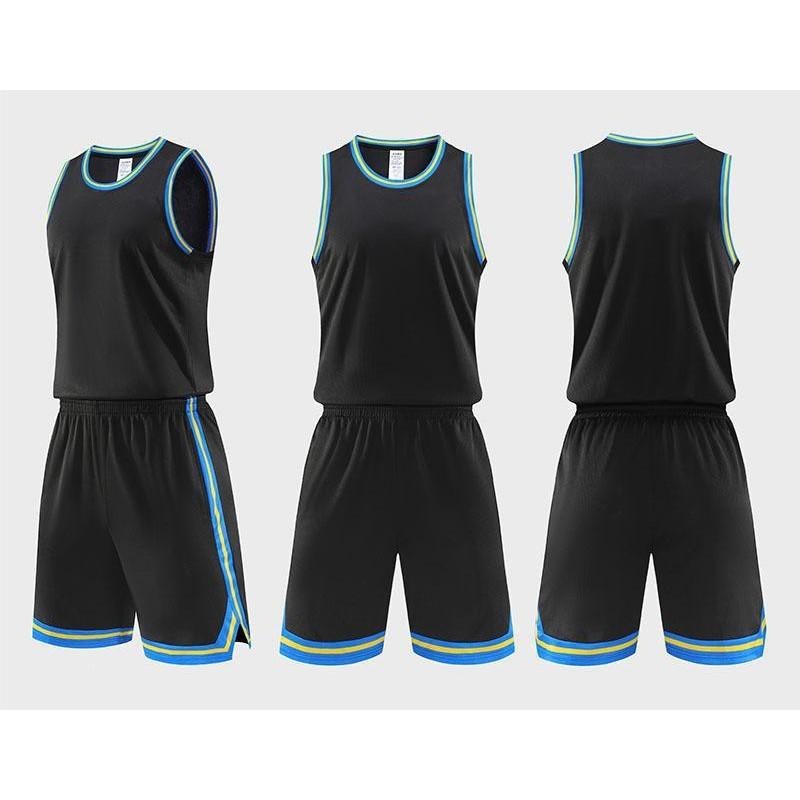 Set Maglia da Basket Unisex Traspirante Abbigliamento Sportivo Uomo Donna Bambini Allenamento Gioco Uniforme