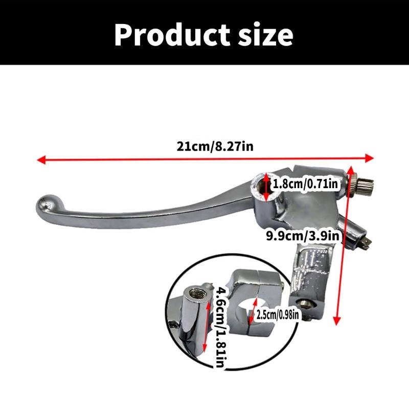 Adjustable Motorcycle Main  Cylinder Clutches Brake Lever Aluminum Motorcycle Brake Clutches Lever Simple Installation