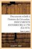 Libro Documents Relatifs A l'Histoire Du Gevaudan. Documents Anterieurs a 1790 T4 Partie 2