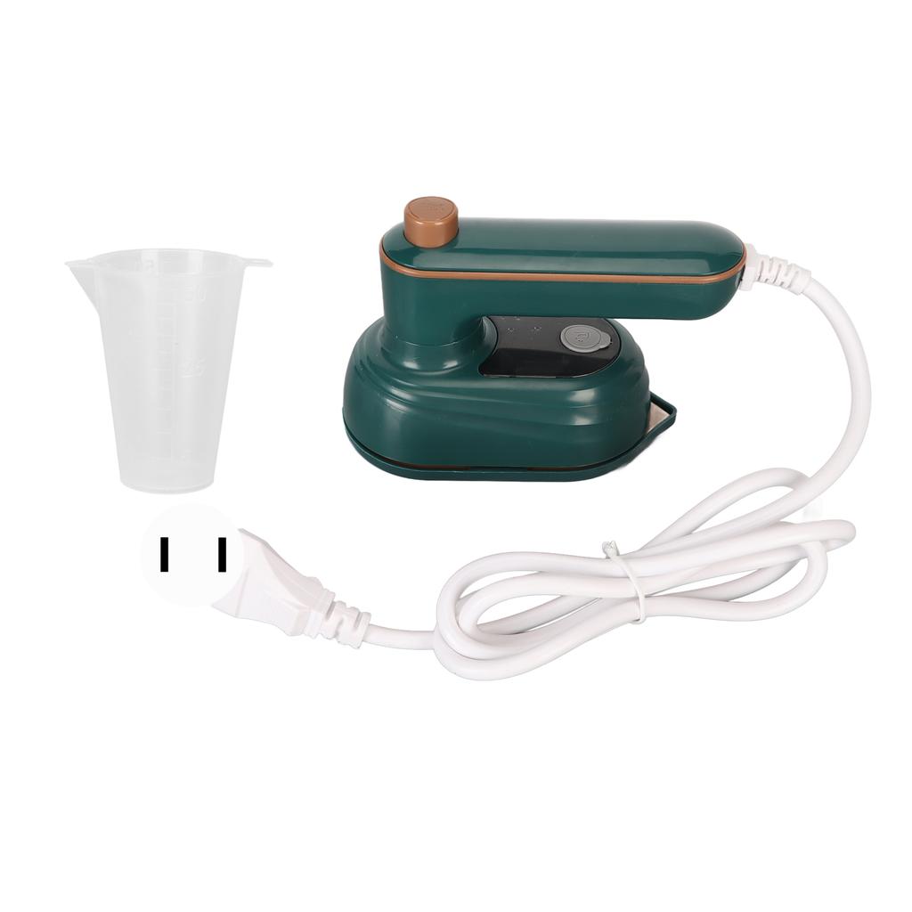 Mini Ironing Machine 266 Fahrenheit Fast Preheating Rotatable Ergonomic Handheld Steam Iron for Fami