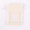1/10PCS Washable Storage Bags Cotton Linen Burlap Gift Bags Gift Drawstring Bags  For Gift Giving