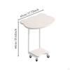 Bear End Table with Wheels Modern Creative Decorative Cute Side Movable for Sofa, Couch,