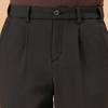 Bang Bang Men S One Pleat Ultra Warm Bonded pantS Black