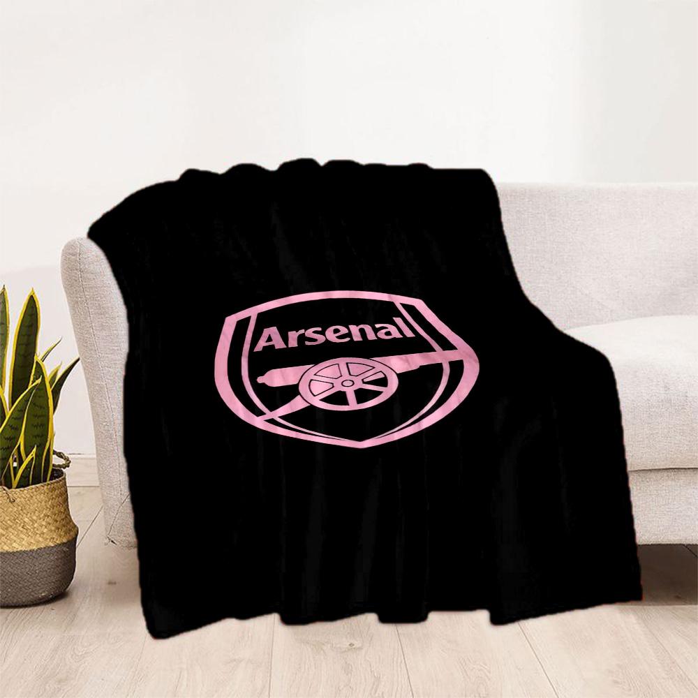 Arsenal Blanket Soft Warm Cozy Great for Livingroom Sofa Bed Four Seasons Multipurpose Stylish Decor Gifts For Family Or Friends
