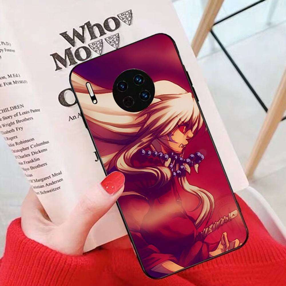 Japanese Cartoon Inuyasha Anime Phone Case For Huawei P 8 9 10 20 30 40 50 Pro Lite Psmart Honor 10 Lite 70 Mate 20lite