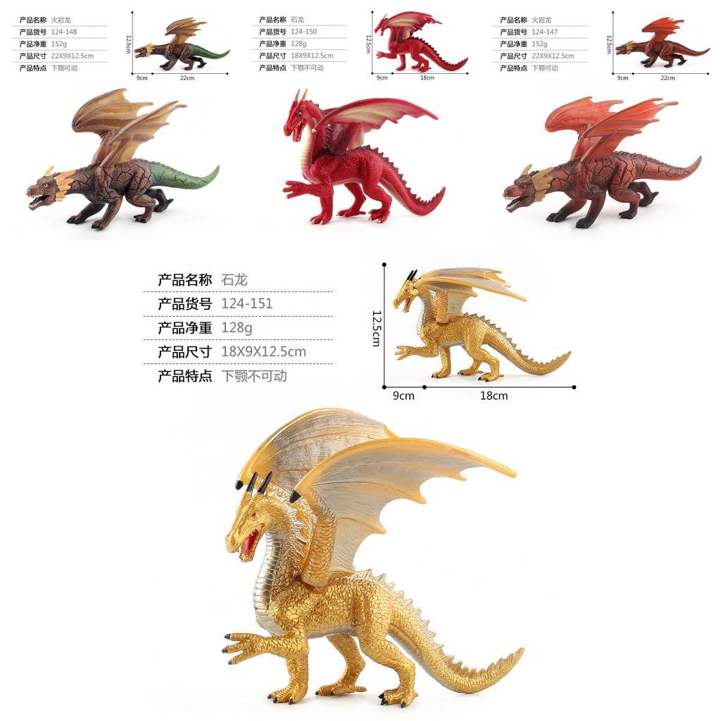 Dinosaur Realistic Exquisite Figurine Collection With Beautiful Colors And Designs Perfect For Childrens Play And Home Decor